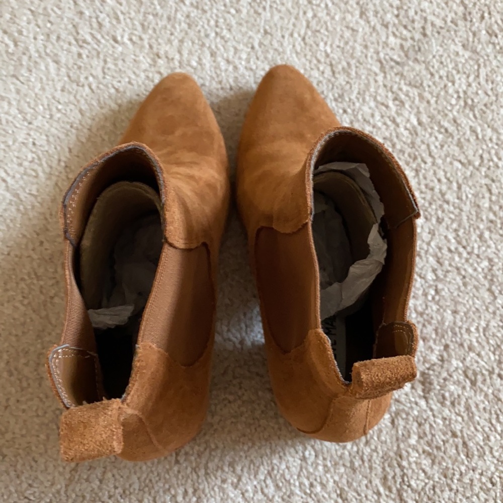 Steve Madden seude tan boots size 7.5 - Picture 5 of 9